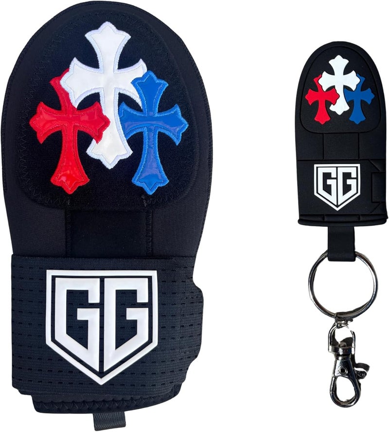 UTVGIANT Youth Baseball/Softball Sliding Mitt - Ice Cream Frosted Drip - Image 1